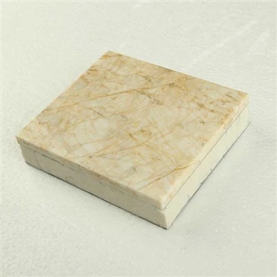 Onyx Honeycomb Pob Zeb Vaj Huam Sib Luag Rau Countertop / TV Backdrop